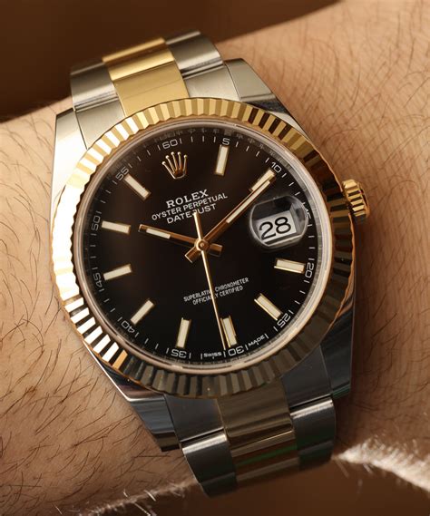 mens rolex datejust ii two tone